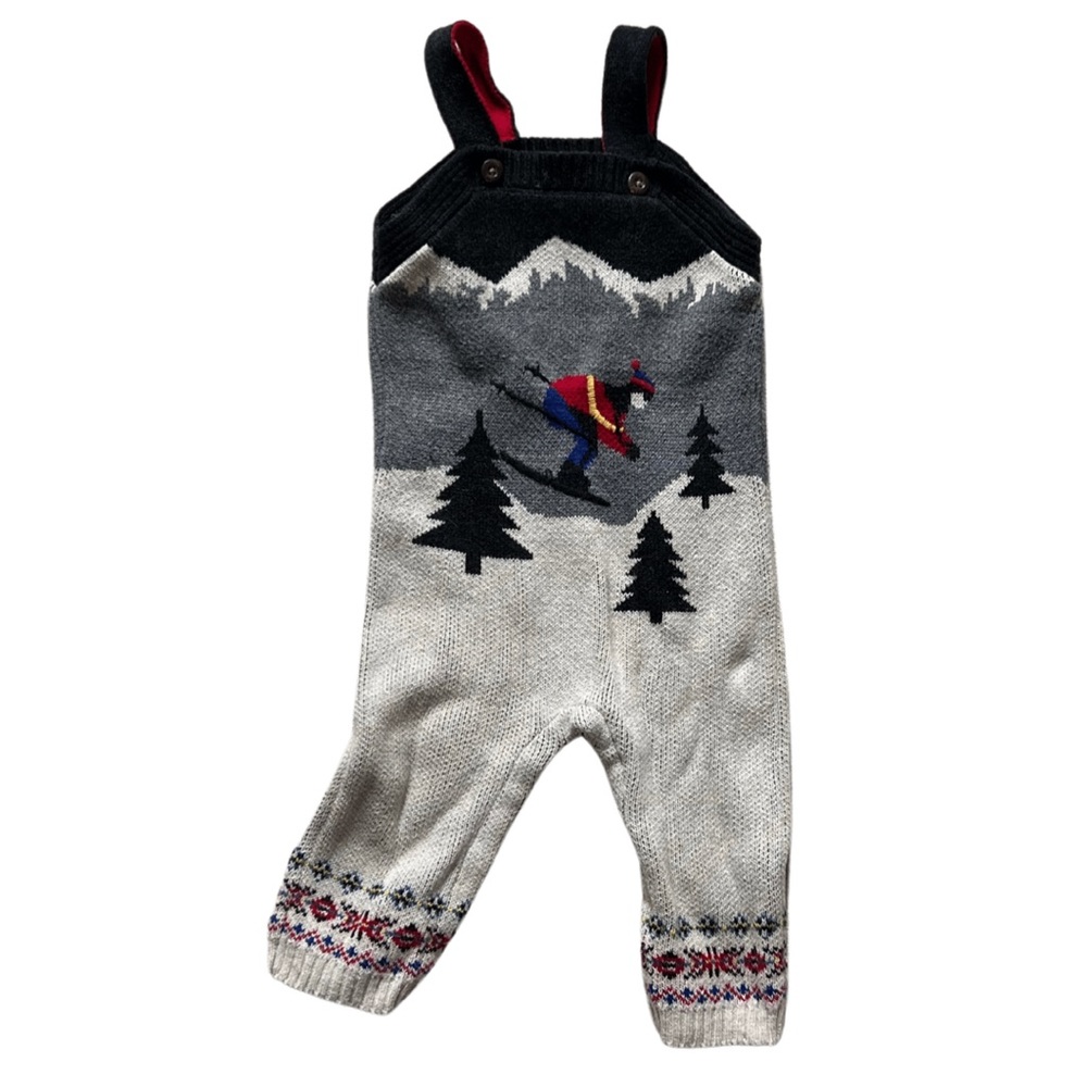 HA Après-ski sweater coveralls EUC